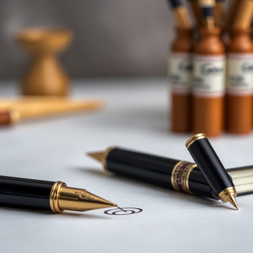 Plumas estilográficas profesionales